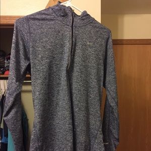 Blue Navy Nike Quarter zip